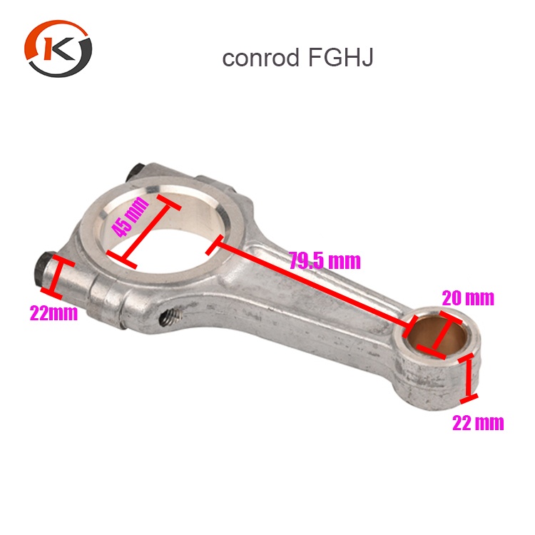 refrigeration compressor  spare parts aluminium connecting rods FGHJ